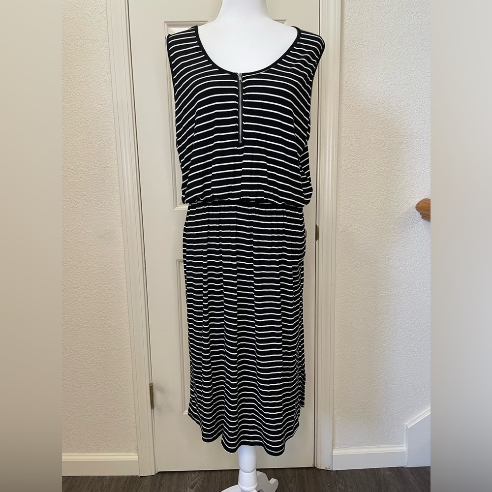 White Birch Sleeveless Summer Dress